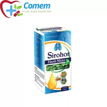 Siro Ho Hạnh Nhân Thảo Dược Giảm Ho, Bổ Phế, Khản Tiếng Kéo Dài - Chai 100ml