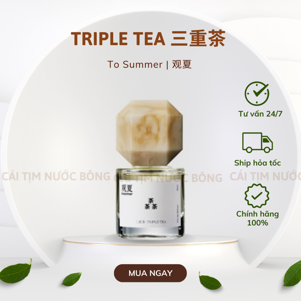 Triple Tea - Too summer mẫu thử nước hoa 5ml - 10ml | Shopee Việt Nam