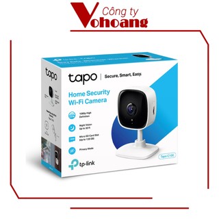 TP-Link Tapo C100 Camera Wi-Fi An Ninh cho Gia Đình 1080p Nhìn Đêm, Phát Hiện Chuyển Động, Báo Động, Âm Thanh 2 Chiều