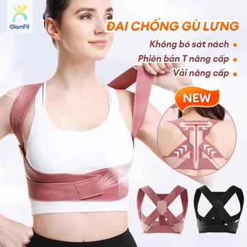 Đai chống gù lưng Gù Nam Nữ Đai Đai nâng ngực nữ có nẹp chỉnh cột sống,Nách không bị gò bó