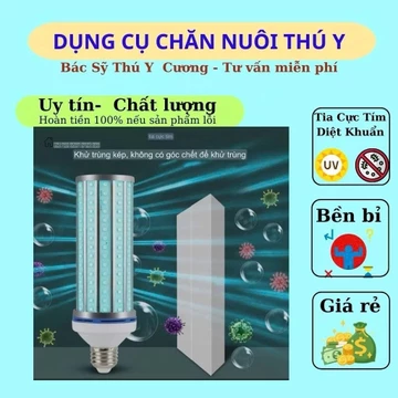 Đèn UV Khử Trùng, Diệt Khuẩn | Đèn UVC Diệt Vi Khuẩn, Cho Gia Đình, Cửa Hàng, Trang Trại Chăn Nuôi