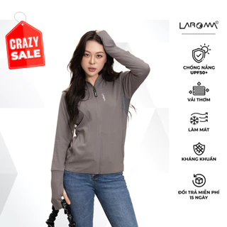 LAROMA Áo Chống Nắng Nữ Vải Cotton UV 1 lớp | UPF50+ | Vải Thơm | Làm Mát | Thoáng Khí | Thời Trang | Đa Dụng