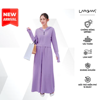 LAROMA Áo Chống Nắng DÁNG DÀI Vải Coolair UV Dệt 2 lớp | UPF50+ | Vải Thơm | Làm Mát | Thoáng Khí | Thời Trang | Đa Dụng