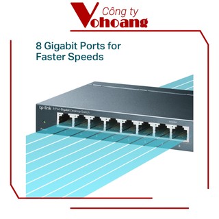 TP-Link TL- SG108 Switch Để Bàn 8 cổng 10/100/1000Mbps