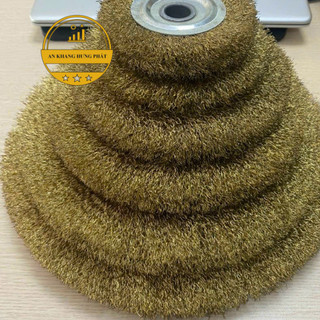 Chổi đánh gỉ đĩa ,chổi đánh rỉ sắt, Bánh Chà Rỉ Sét, đường kính  300mm dùng cho máy mài, cắt cầm tay