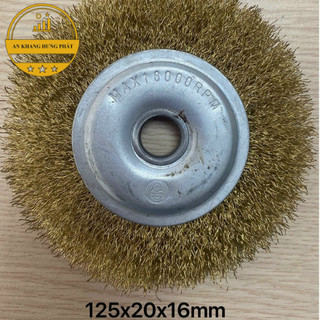 Chổi đánh gỉ đĩa ,chổi đánh rỉ sắt, Bánh Chà Rỉ Sét, đường kính  300mm dùng cho máy mài, cắt cầm tay