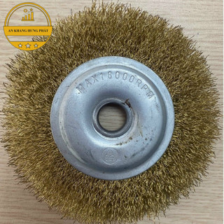 Chổi đánh gỉ đĩa ,chổi đánh rỉ sắt, Bánh Chà Rỉ Sét, đường kính  300mm dùng cho máy mài, cắt cầm tay