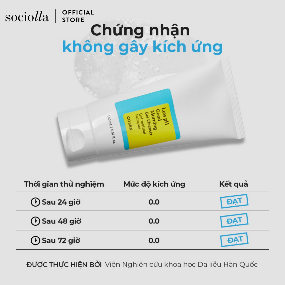 Ảnh Gel Rửa Mặt Low pH Cosrx Good Morning Gel Cleanser 2