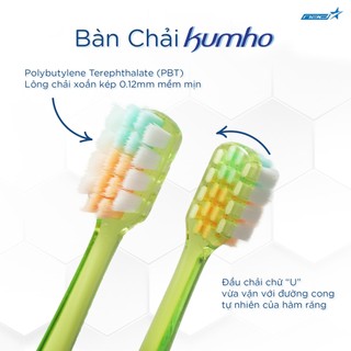 Bàn Chải Đánh Răng Kumho HQ7 Cho Người Răng Yếu Lông Siêu MềmChăm Sóc Nướu Nhạy Cảm Làm Sạch Kẽ Răng