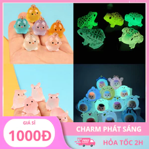 3-10 Charm Phát Sáng Diy 4.2Cm nhiều mẫu hoạt hình