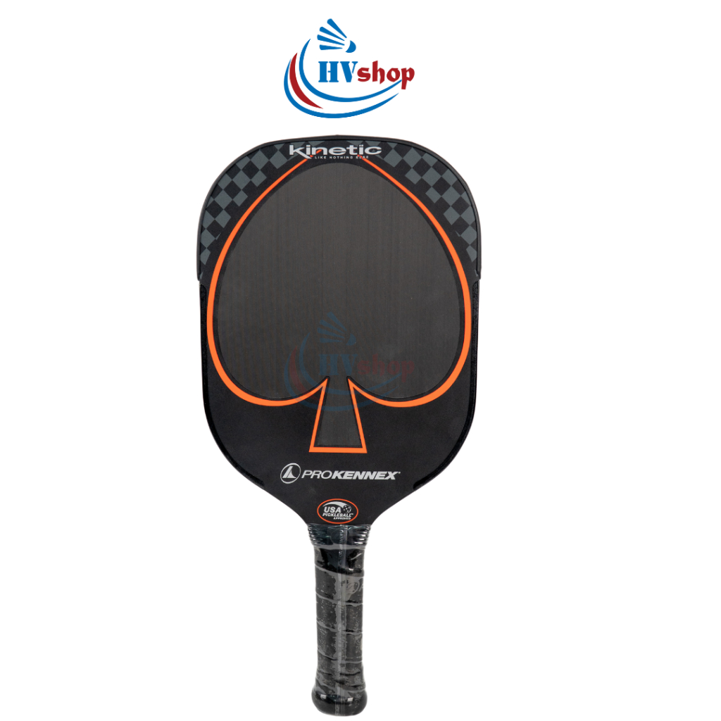 Vợt Pickleball - Vợt ProKennex Black Ace White, ACE Pro-Black/Red chính hãng, tặng quấn cán và bao vợt - HVShop