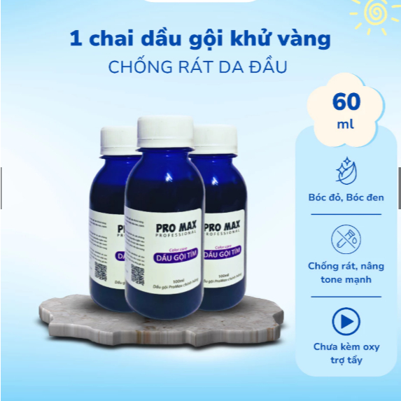 Thuốc tẩy tóc PROMAX 240ml cao cấp không xót da đầu, lên tone nhanh, không hư tóc | Trunghair