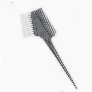 Chổi Nhuộm 2 Đầu Xám Lông Mềm Lược Nhuộm Tóc Cao Cấp Cho Salon