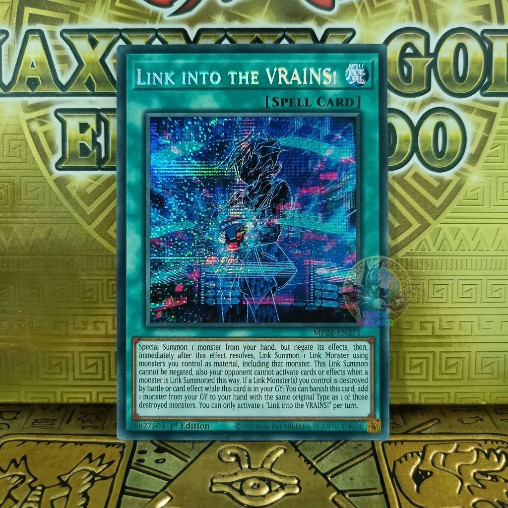 yugioh link into the vrains card Complete Custom Deck for Yu-Gi-Oh! add 1 monster with the same original Type as that monster from your GY to your hand Link Into The VRAINS! |
