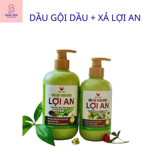 COMBO Dầu Gội + Dầu Xả  Kích Thích Mọc Tóc Lợi An Chính Hãng