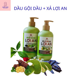 COMBO Dầu Gội + Dầu Xả  Kích Thích Mọc Tóc Lợi An Chính Hãng