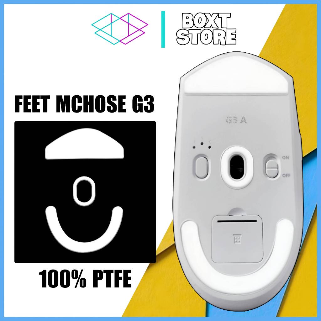 Mouse Feet PTFE WHITE ICE Cho Chuột Mchose G3 SE Pro Max Ultra - Feet ...