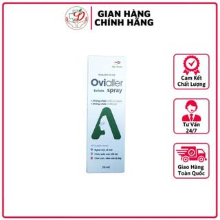 Xịt mũi Ovialler Spray - Làm sạch, thông thoáng, giảm hắt hơi, sổ mũi, viêm mũi dị ứng (chai 20ml)