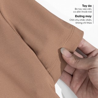 Áo Polo Thun Lạnh Thể Thao Nam MENTORIS, Form Regular Fit, Siêu Co Dãn, Thoáng Khí MPL02