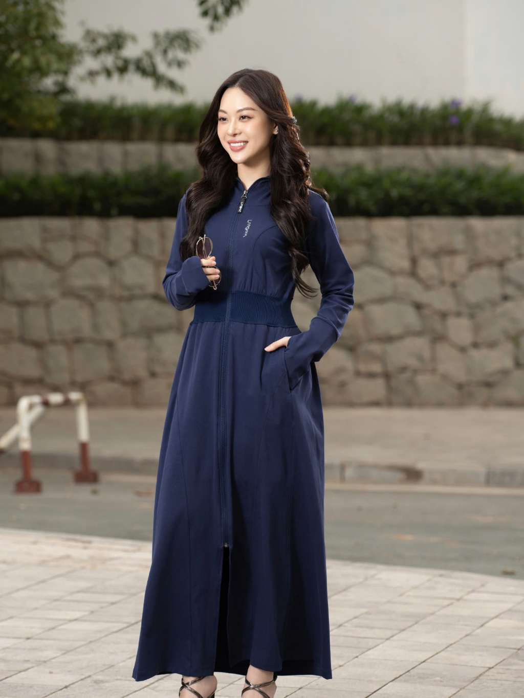 Ảnh Choàng Chống Nắng Nữ Cotton Laroma| UPF50+ | Vải Thơm | Làm Mát | Thời Trang | Đa Dụng 3