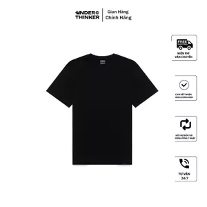 Áo Thun Trơn Unisex Cotton Form Rộng Tay Lỡ Phông Nam Nữ Cao Cấp | Under Thinker
