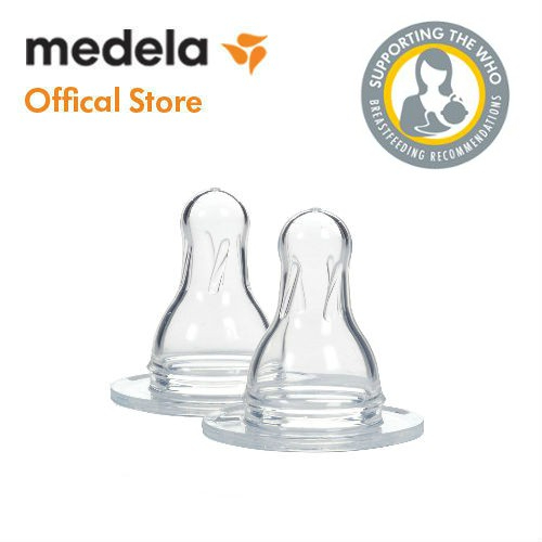 Ảnh Núm bình sữa | Medela hôp 2 chiếc, chất liệu silicon 3