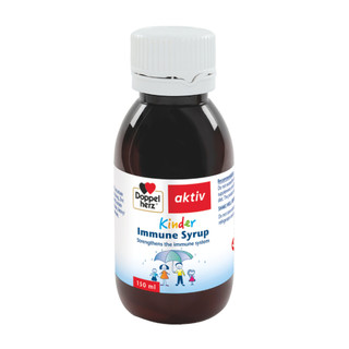 Siro Doppelherz Aktiv Kinder Immune hỗ trợ tăng cường đề kháng chai 150ml