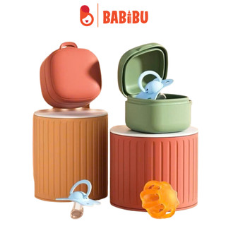 XẢ HÀNG - [HÀNG CAO CẤP] Hộp đựng ti giả chất liệu silicon cho bé