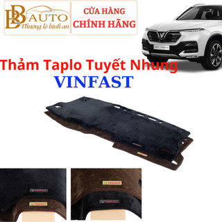 Thảm Taplo Tuyết Nhung Mịn Ô Tô VINFAST VF3, VF5, VF6, VF7, VF8, VF E34, Fadil, Lux A, Lux SA, Chống Nắng, Bảo vệ taplo