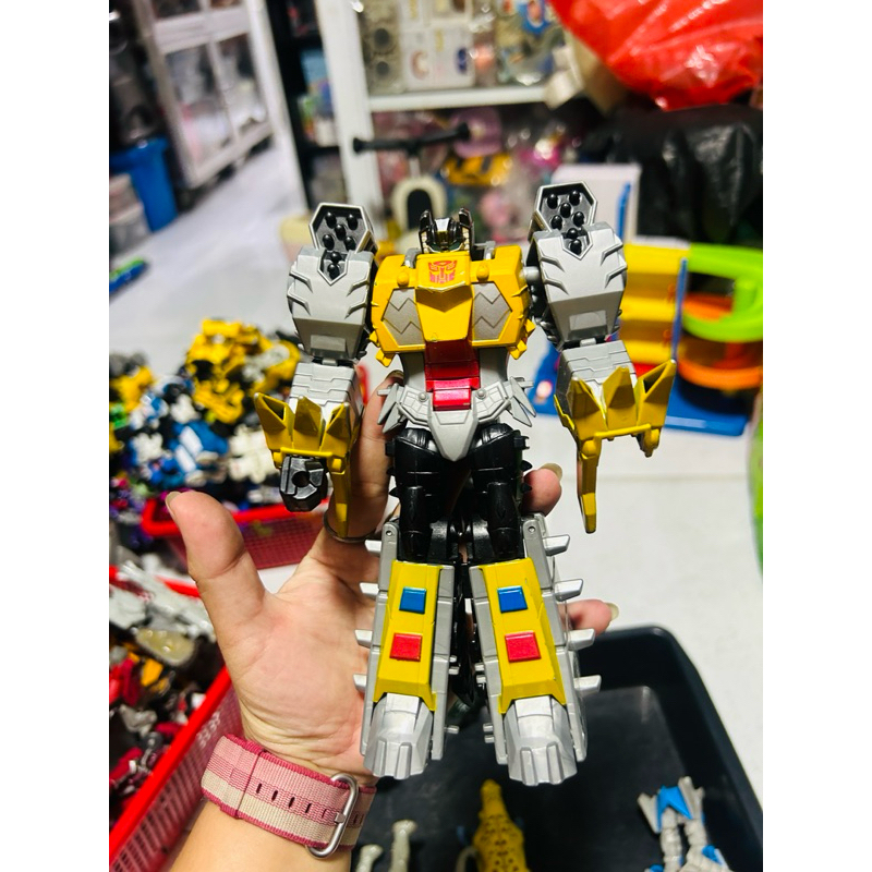 Mô hình Robo Transformers Cyberverse Grimlock Rocket Roar Ultra Class ...