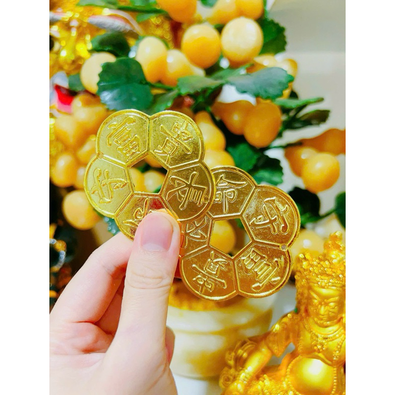 Đồng Xu Hoa Mai Mạ Vàng (Đã Xin Lộc), Đồng Xu Hoa Mai Phong Thuỷ Tài Lộc