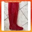 Ủng cấy dài QM màu đỏ size 35 - 43, ủng đi mưa, ủng lội nước dài