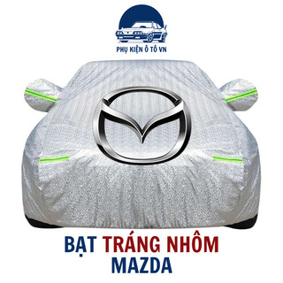Bạt phủ xe ô tô MAZDA CX3,CX30,CX5,Mazda 2,mazda3,mazda6,CX8,BT-50 - Bạt phủ ô tô 3 lớp chống xước có khóa kéo cánh cửa