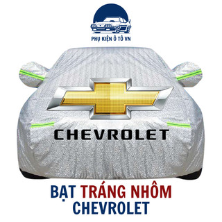 Bạt phủ xe ô tô Chevrolet Spark,Aveo,Cruze,Traiblazer,Colorado,Captiva,Orlander - BẠT PHỦ 3 LỚP CÓ khóa kéo cánh cửa