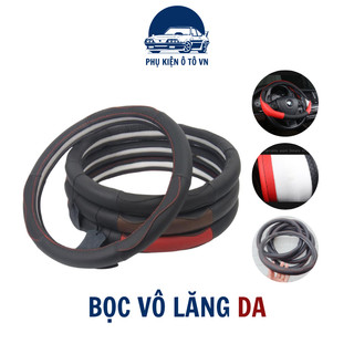 Bọc Vô Lăng Da Cao Cấp - Da Mềm Mại Chắc Tay Khi Đánh LáI dành cho xe 4-7-16 chỗ