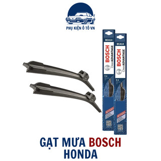 Gạt Mưa ô Tô BOSCH Loại 1 Gạt mưa, Silicone-HONDA CRV,City,HRV,Civic,Accord,Brio,Jazz