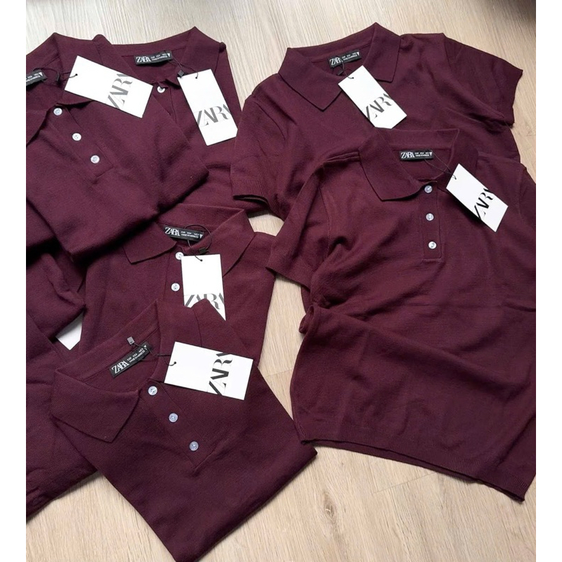 007 Áo Polo Cổ Bẻ Nữ Đỏ Mận - Chất Liệu Dệt Kim Cao Cấp, Form Đẹp, Thoáng Mát, Phối Đồ Dễ Kèm Ảnh Thật 2025