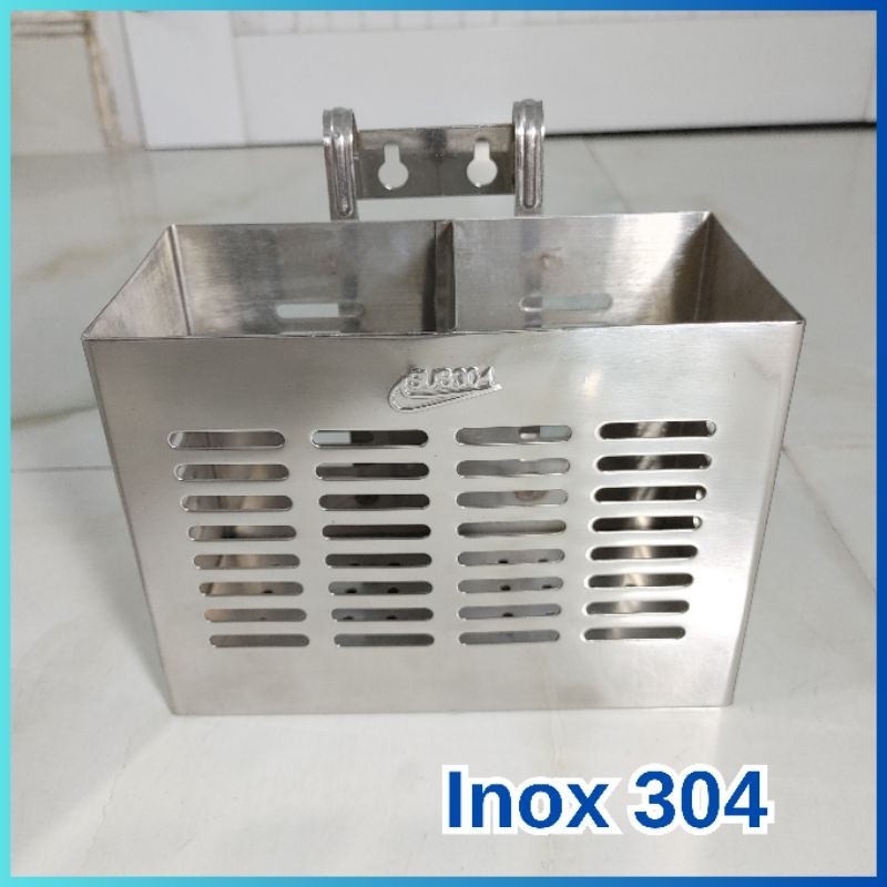 Ống đựng đũa Inox 304 vuông 1 / 2 / 3 ngăn - Hàng Việt Nam | Shopee ...