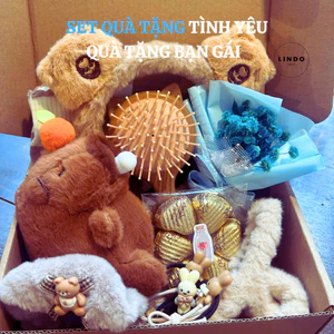 Set quà Tình Yêu Dễ Thương LINDO, Quà tặng Valentine, 8/3, 20/10, Sinh Nhật, Các dịp đặc biệt