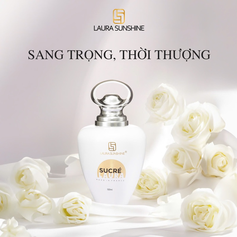 Nước Hoa Nữ Nhật Kim Anh No 7 - Sucré Nữ Tính Sang Trọng Dịu Dàng Nhẹ Nhàng Laura Paris Chai 100ml
