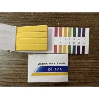 Giấy Quỳ Tím Đo Độ pH 1-14 gồm 80 Miếng kèm Bảng Màu Đo