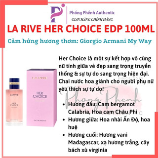 [Chiết 10ML - ĐỌC KĨ MÔ TẢ SP] NƯỚC HOA NỮ LA RIVE CÁC MÙI