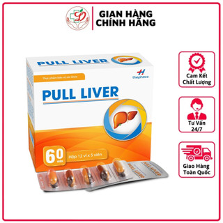 ✅ [Chính Hãng] Viên uống Pull Liver hỗ trợ giải độc, tăng cường chức năng gan (60 viên)