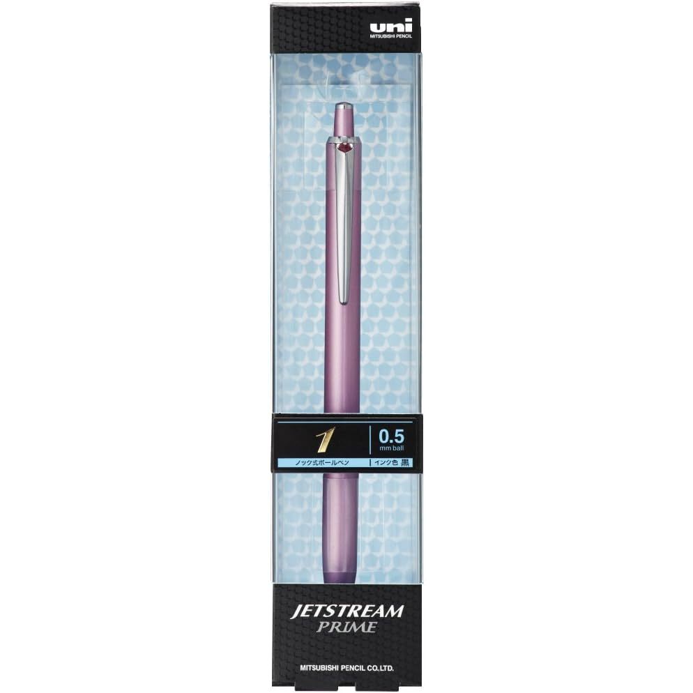 Uni JETSTREAM PRIME Light Pink 0.5mm/Siêu mượt/Click êm/Chất lượng Nhật Bản