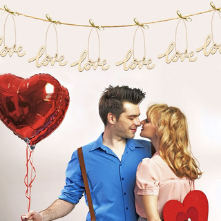 Sét 20 chữ trang trí Valentine