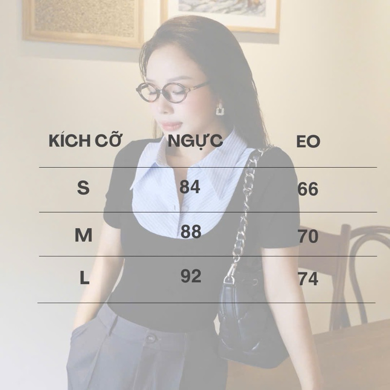 Áo Thun Cổ Sơ Mi Miolady Tay Ngắn Phối Màu – Dễ Mix Đồ Đi Làm Đi Chơi AO001 | BigBuy360 - bigbuy360.vn