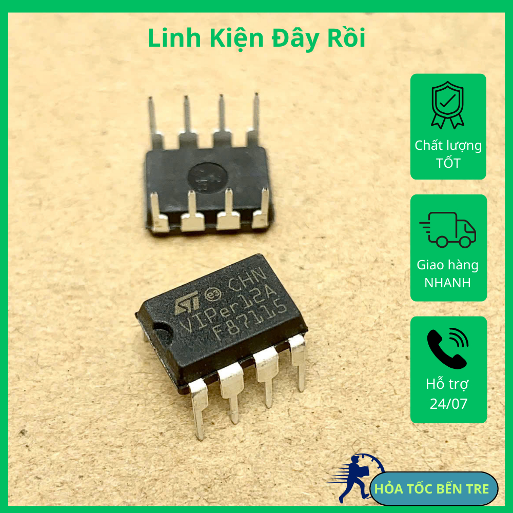IC nguồn VIPer12A DIP-8 chính hãng | Shopee Việt Nam
