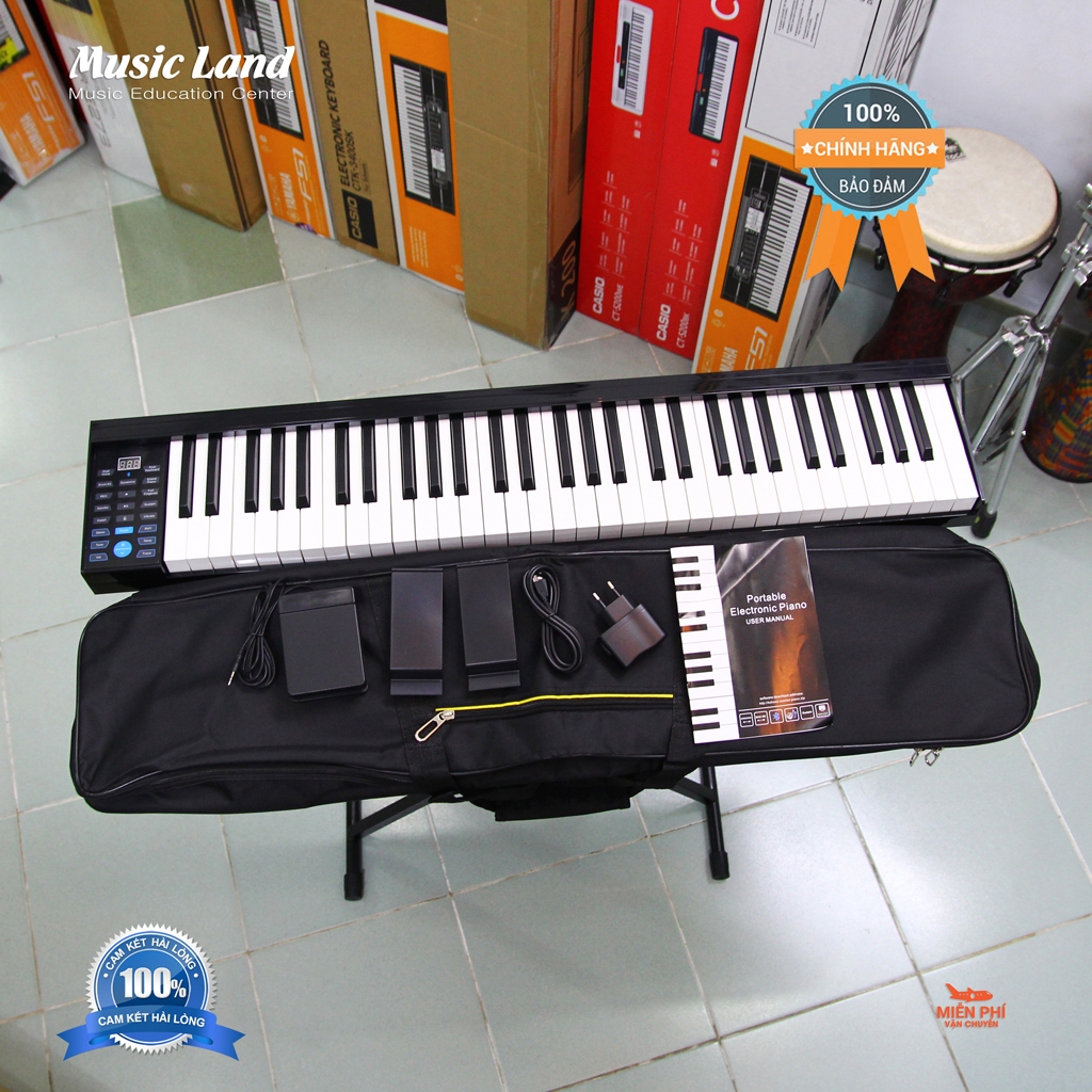 Đàn Piano Điện Konix PH61 - Chính Hãng | Shopee Việt Nam