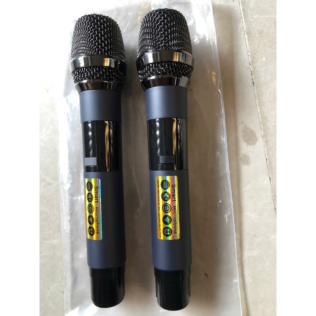 Micro loa kéo 2 màng hình hay chức năng hạn chế hú micro | Shopee Việt Nam