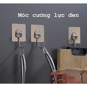 SET 10 MIẾNG DÍNH CƯỜNG LỰC SIÊU CHẮC MÓC INOX TIỆN DỤNG